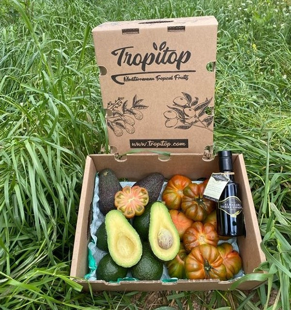 Mediterranean Pack with Avocados, Tomatoes and Olive Oil