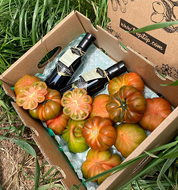 Comprar pack de tomates raf e azeite de oliva