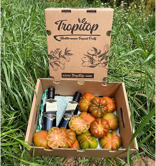 Acquista pack di pomodori raf e olio d'oliva