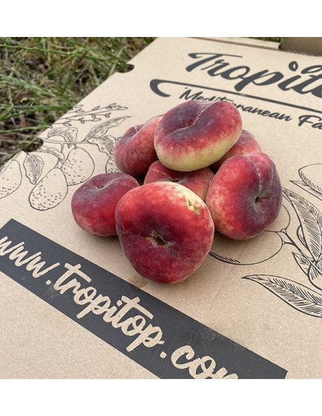Acheter des Pêches Plates en Ligne | Fruits d'Été Frais