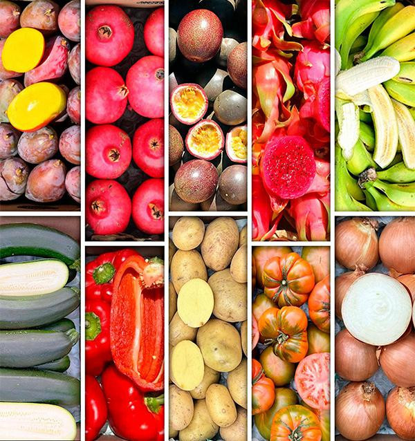 Buy Seasonal Fruit and Vegetable Box Online at Tropitop