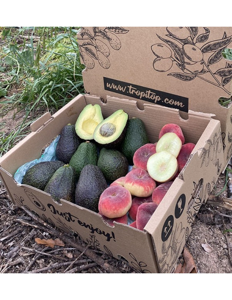 Hass-Avocados und Flachpfirsiche Online Kaufen | Tropitop