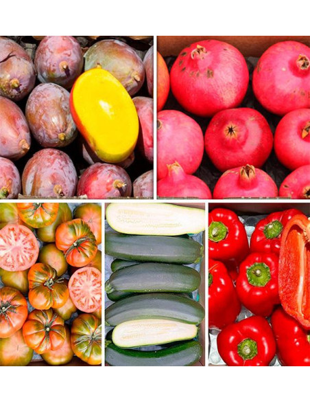 Acheter une boîte de fruits et légumes de saison en ligne chez Tropitop