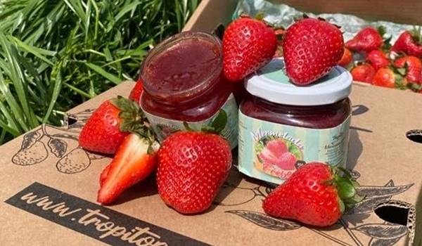Mermelada de fresa Tropitop